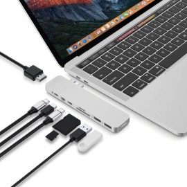 Переходник Hyper Drive PRO USB-C (GN28D-SILVER)