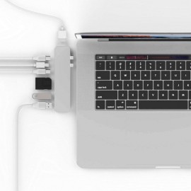 Переходник Hyper Drive PRO USB-C (GN28D-SILVER)