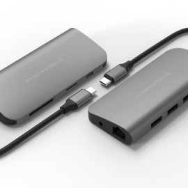 Переходник Hyper Drive POWER USB-C (HD30F-GREY)