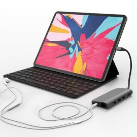 Переходник Hyper Drive POWER USB-C (HD30F-GREY)