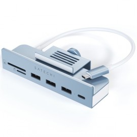 Переходник Satechi Aluminum USB-C Clamp Hub iMac 24 Blue (ST-UCICHB)