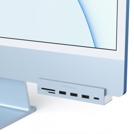 Переходник Satechi Aluminum USB-C Clamp Hub iMac 24 Blue (ST-UCICHB)