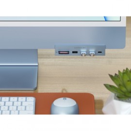 Переходник Satechi Aluminum USB-C Clamp Hub iMac 24 Blue (ST-UCICHB)