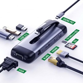 Переходник uGreen CM286 USB-C Multifunction Adapter