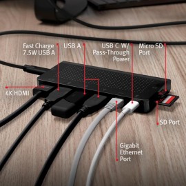 Переходник Twelve South StayGo USB-C Hub (12-1907)