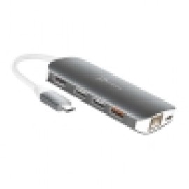 Переходник j5create USB-C HDMI Ethernet USB Type-A 3.1 PD 3.0(JCD383)