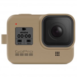 Силиконовый чехол с ремешком GoPro Sleeve + Lanyard HERO8 Sand (AJSST-006)