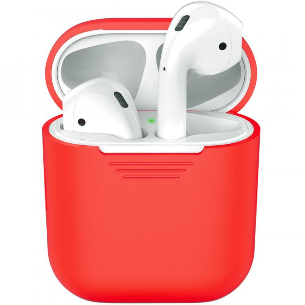 Чехол для AirPods Deppa красный