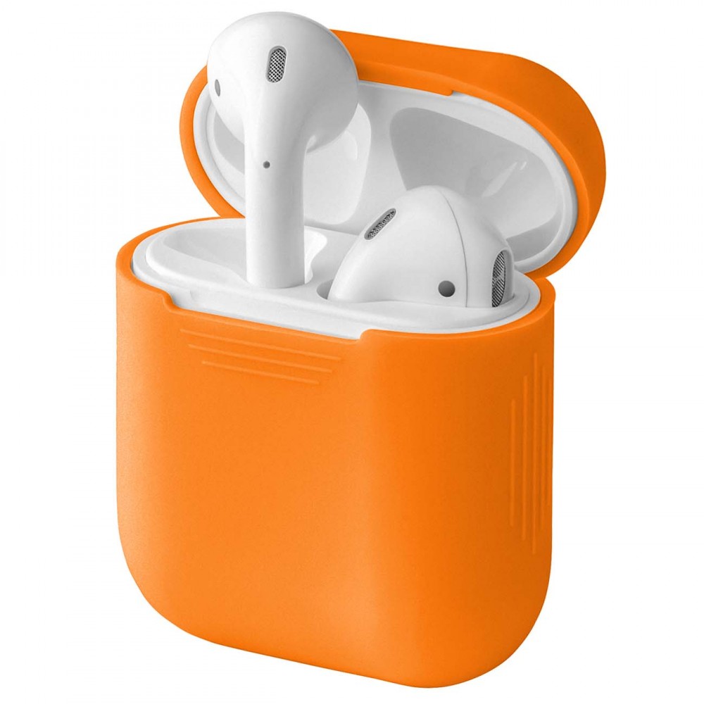 Чехол для AirPods InterStep Силиконовый Orange