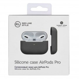 Аксессуар для AirPods Red Line для зарядного кейса AirPods Pro серый