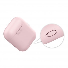 Чехол для AirPods Deppa розовый