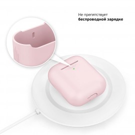 Чехол для AirPods Deppa розовый