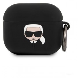 Чехол Karl Lagerfeld для Apple AirPods 3 (KLACA3SILKHBK)