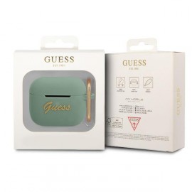 Чехол Guess для Airpods 3 Silicone With carabin (GUA3SLSMN)