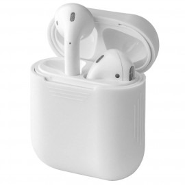 Чехол для AirPods InterStep Силиконовый White