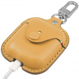 Чехол для AirPods Cozistyle Leather Case Gold (CLCPO003)