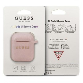 Чехол Guess для Airpods 3 Silicone With Ring (GUACCSILGLLP)