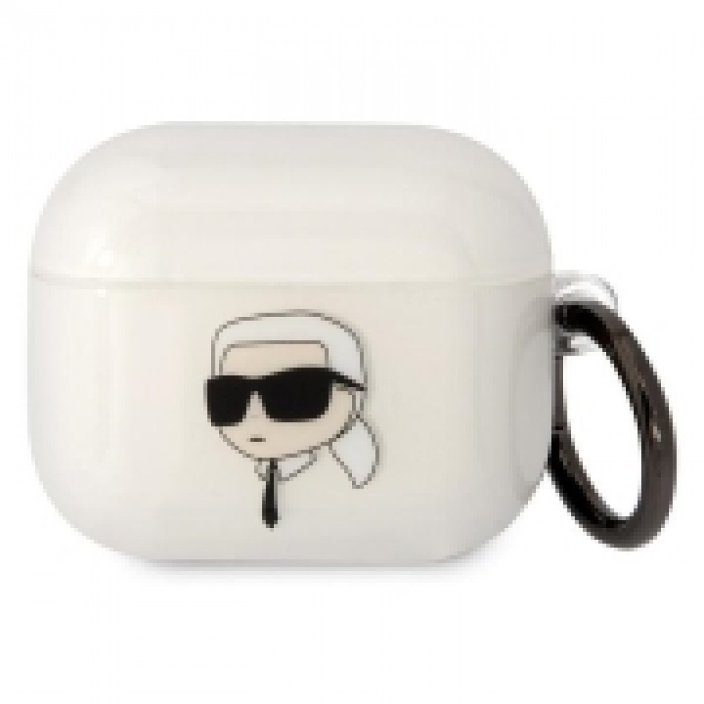 Чехол Karl Lagerfeld для Airpods 3 TPU With Ring (KLA3HNIKTCT)