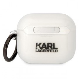 Чехол Karl Lagerfeld для Airpods 3 TPU With Ring (KLA3HNIKTCT)