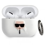 Чехол Karl Lagerfeld для Airpods Pro Silicone With Ring KLACAPSILGLWH