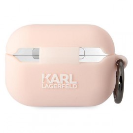 Чехол Karl Lagerfeld для Airpods Pro 2 Silicone With Ring KLAP2RUNIKP