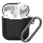 Чехол для AirPods Deppa черный