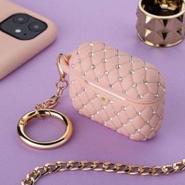 Чехол для AirPods Pro Deppa Crystal Pink (47317)