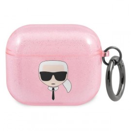 Чехол Karl Lagerfeld для Airpods 3 TPU With Ring (KLA3UKHGP) 