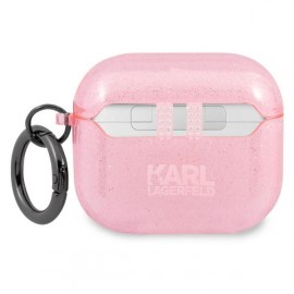 Чехол Karl Lagerfeld для Airpods 3 TPU With Ring (KLA3UKHGP)