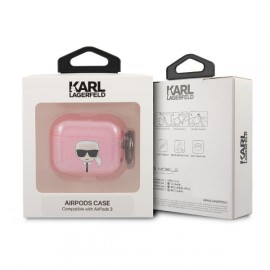 Чехол Karl Lagerfeld для Airpods 3 TPU With Ring (KLA3UKHGP)