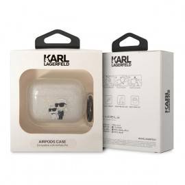 Чехол Karl Lagerfeld для Airpods Pro TPU With Ring (KLAPHNKCTGT)