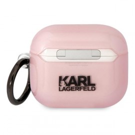 Чехол Karl Lagerfeld для Airpods 3 TPU With Ring (KLA3HNCHTCP)