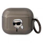 Чехол Karl Lagerfeld для Airpods 3 TPU With Ring (KLA3HNIKTCK)