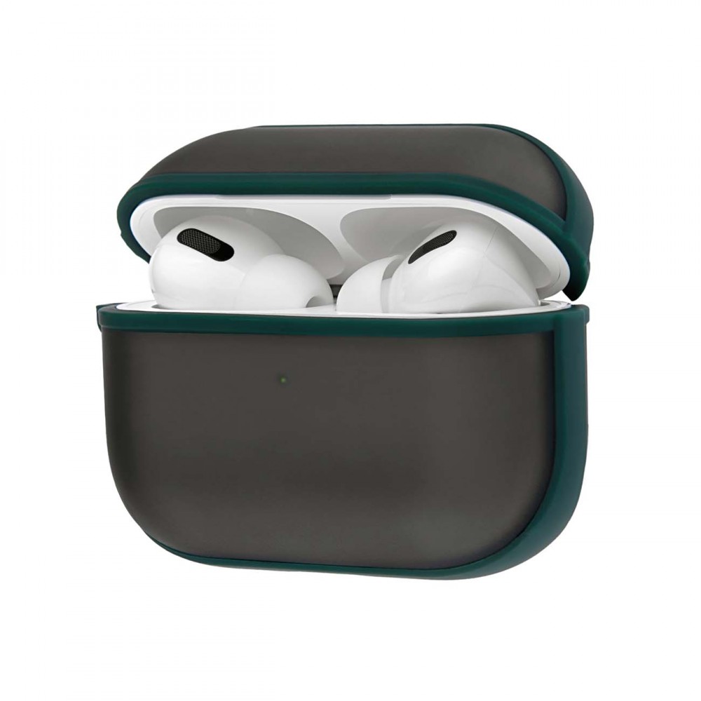 Чехол для футляра AirPods InterStep Muddy View, Green