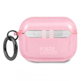 Чехол Karl Lagerfeld для Airpods Pro TPU With Ring (KLAPUCHGP)