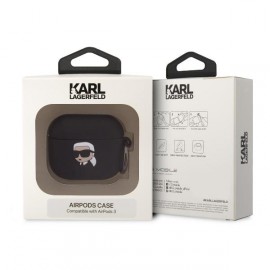 Чехол Karl Lagerfeld для Airpods 3 Silicone With Ring (KLA3RUNIKK)