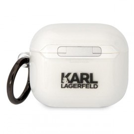 Чехол Karl Lagerfeld для Airpods 3 TPU With Ring (KLA3HNCHTCT)