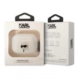Чехол Karl Lagerfeld для Airpods Pro TPU With Ring (KLAPHNIKTCT)