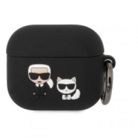 Чехол Karl Lagerfeld для Airpods 3 Silicone With Ring (KLACA3SILKCK)