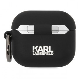 Чехол Karl Lagerfeld для Airpods 3 Silicone With Ring (KLACA3SILKCK)