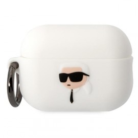 Чехол Karl Lagerfeld для Airpods Pro 2 Silicone With Ring KLAP2RUNIKH