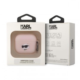 Чехол Karl Lagerfeld для Airpods 3 Silicone With Ring (KLA3RUNCHP)