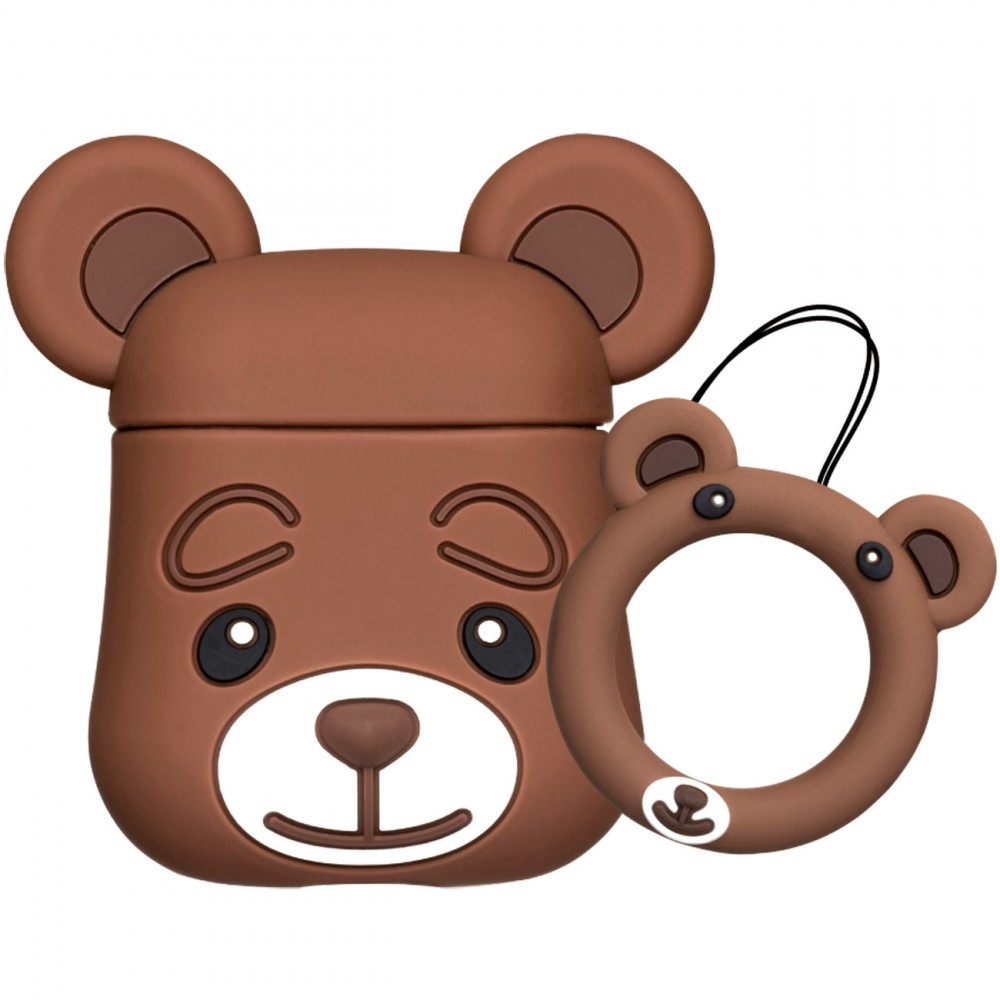 Чехол для AirPods Deppa Brown Bear