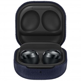 Чехол для наушников Samsung Leather Cover Buds Live DarkBlue (EF-VR180LNEGRU)