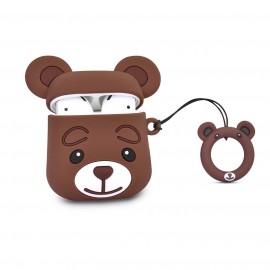 Чехол для AirPods Deppa Brown Bear 