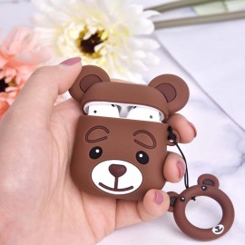 Чехол для AirPods Deppa Brown Bear