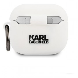 Чехол Karl Lagerfeld для Airpods 3 Silicone With Ring (KLACA3SILRSGWH)