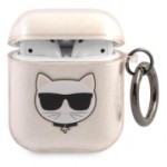 Чехол Karl Lagerfeld для Airpods 1/2 TPU With Ring (KLA2UCHGD)