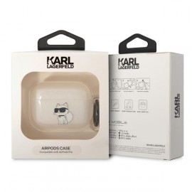 Чехол Karl Lagerfeld для Airpods Pro TPU With Ring (KLAPHNCHTCT)