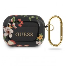 Чехол Guess для Airpods Pro TPU With Ring (GUACAPTPUBKFL04) 